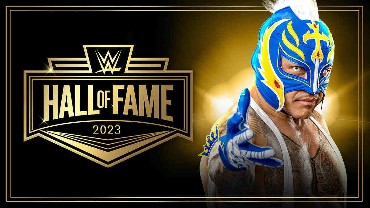 Rey Mysterio inducted in Hall Of Fame 2023