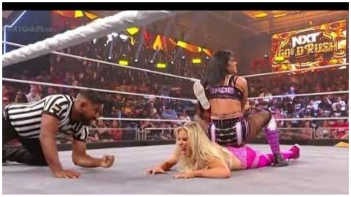 WWE News: Referee declares Cora Jade Winner, after crowd chants"tap"