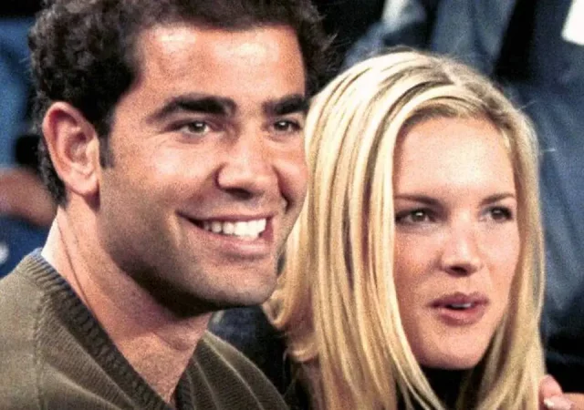 Pete Sampras with Wife