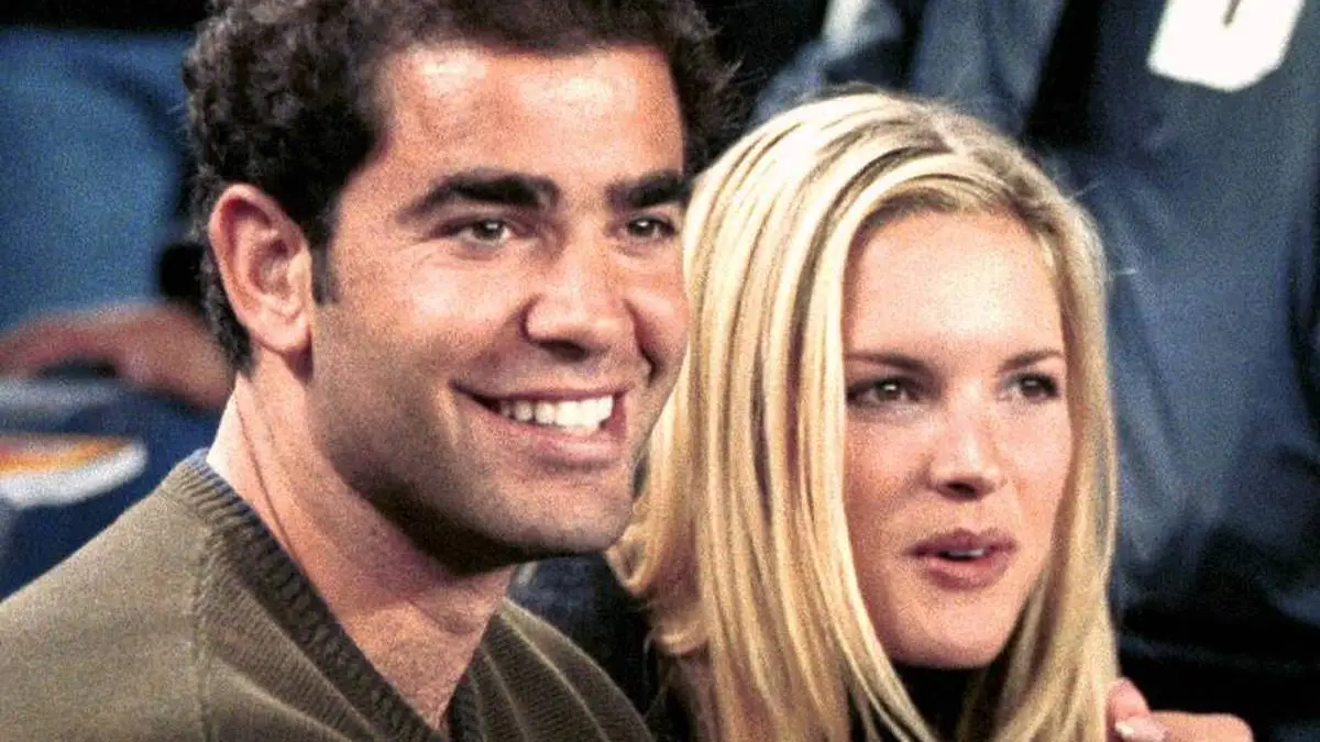 Pete Sampras with Wife