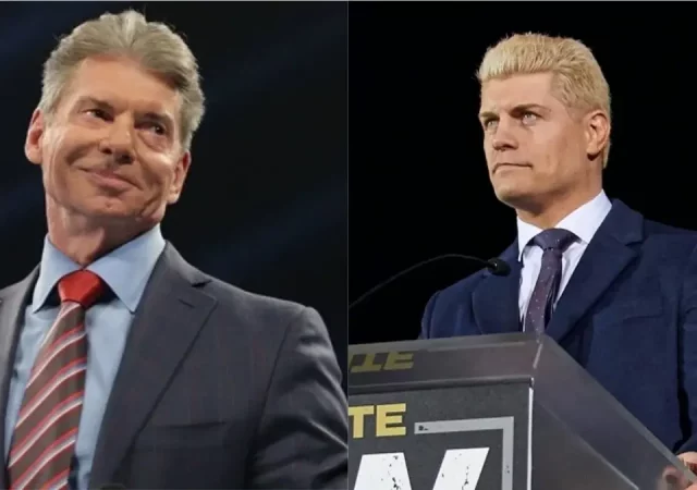 Vince McMahon Cody Rhodes