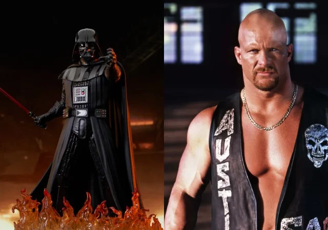 Stone Cold Steve Austin and Darth Vader