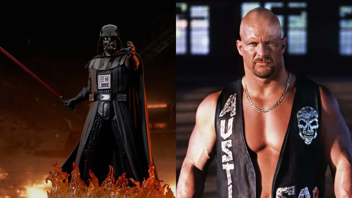 Stone Cold Steve Austin and Darth Vader