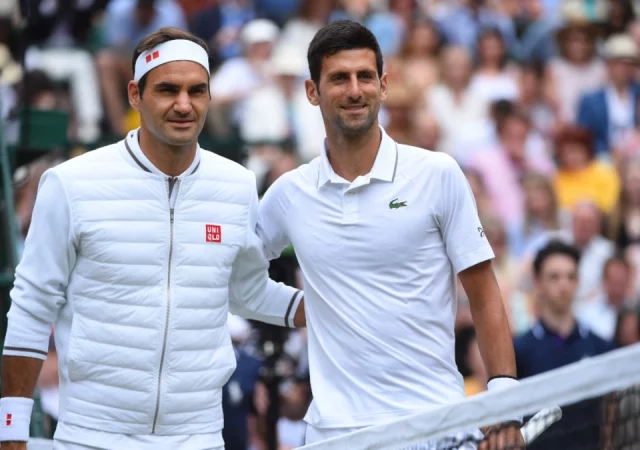 Roger Federer Novak Djokovic