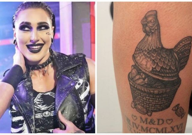 WWE SmackDown Women's Champion Rhea Ripley displays her New Tattoo