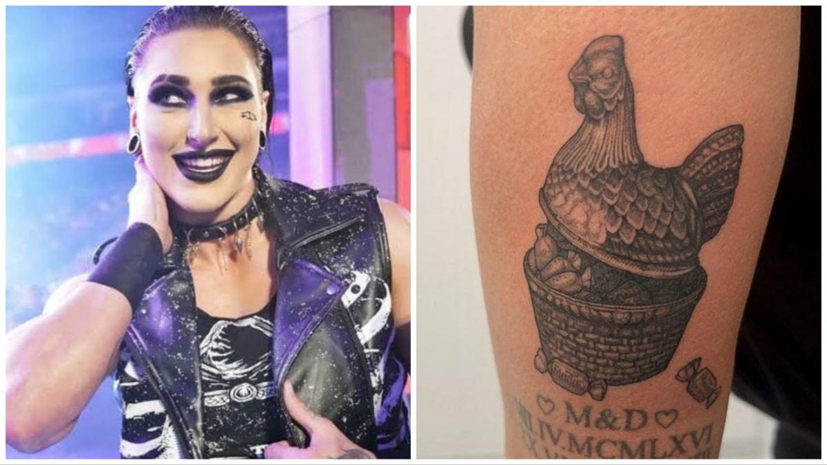 WWE SmackDown Women's Champion Rhea Ripley displays her New Tattoo