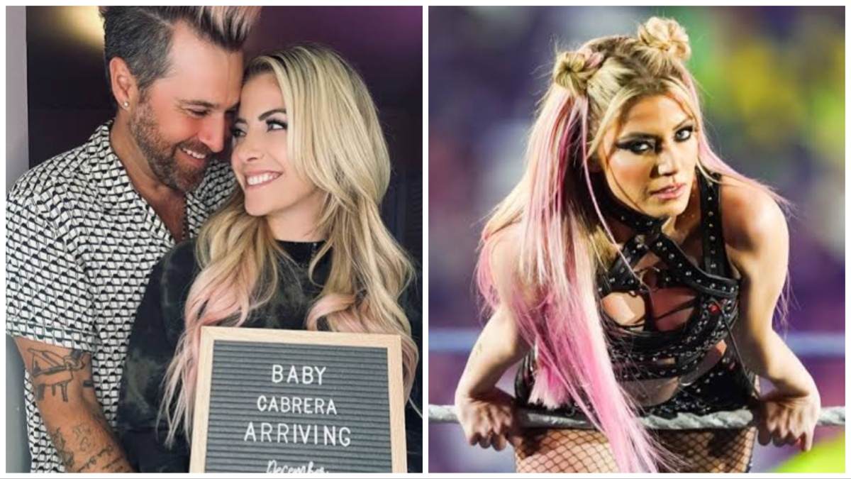 WWE Stuntwoman, Alexa Bliss and her consort Ryan Cabrera are expecting a baby girl