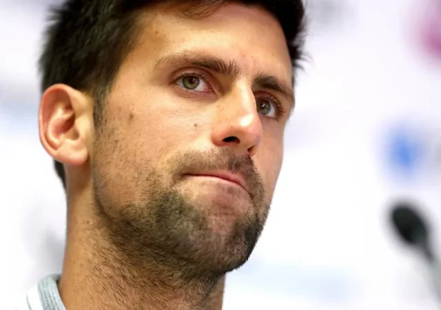 Novak Djokovic worried