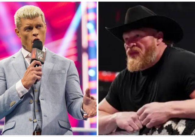 Cody Rhodes acknowledges Brock Lesnar few hours before SummerSlam