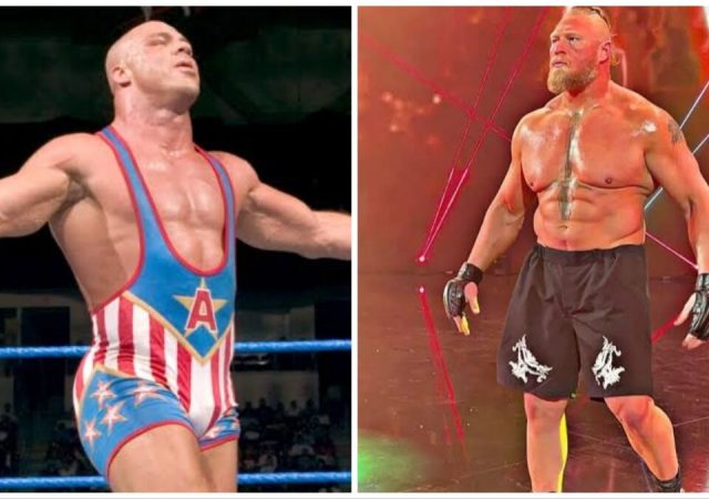 Kurt Angle ranks his top 3 bouts against Brock Lesnar