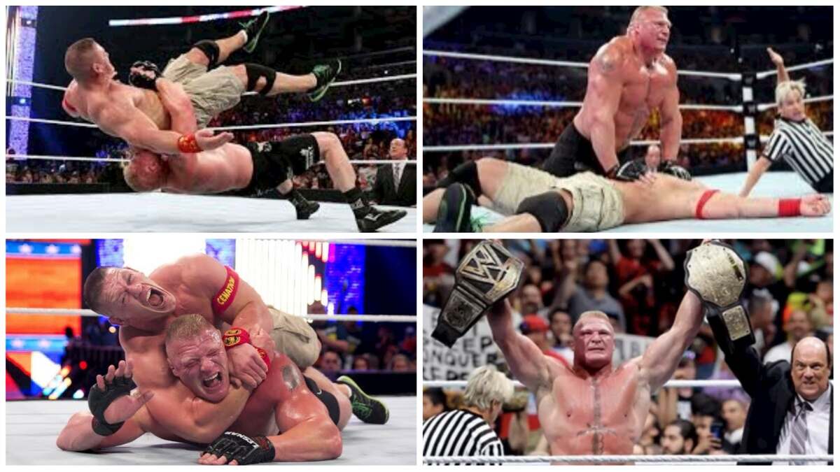 OTD in 2014 Birth of Suplex City: John Cena vs Brock Lesnar at SummerSlam 2014