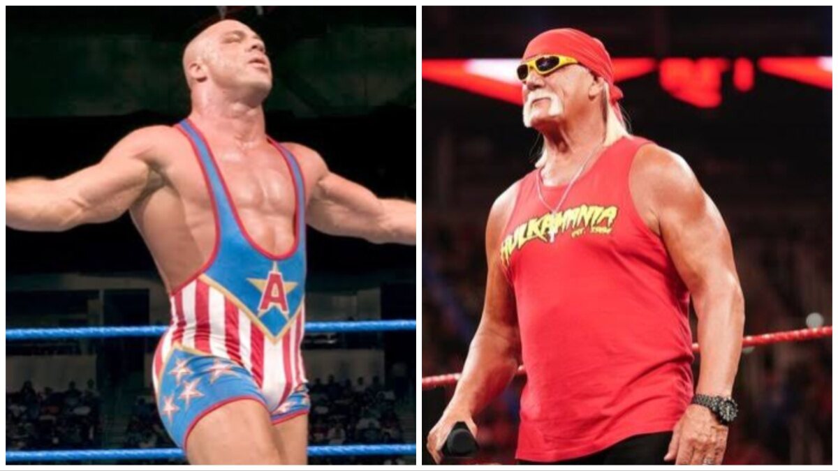 "Pittsburgh, Pennsylvania they don't boo Kurt Angle" Wrestling Veteran on getting cheered over Hulk Hogan