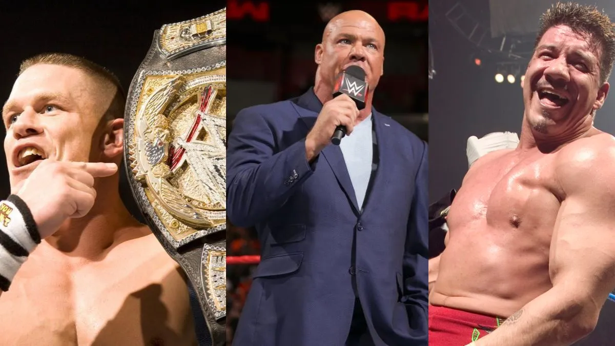 Kurt-Angle-John-Cena-and-Eddie-Guerrero