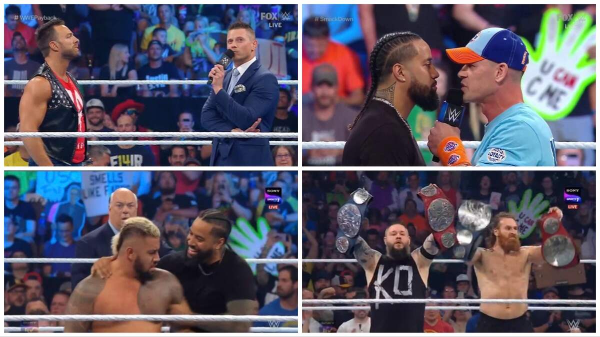 WWE SmackDown Results, Highlights and Grades- September 1,2023, John Cena is back