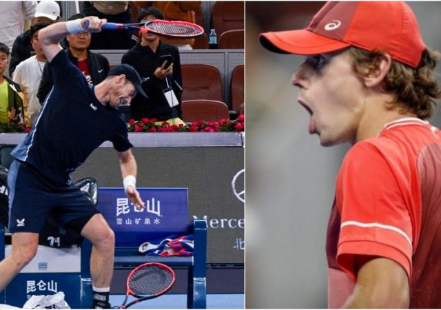 Andy Murray and Alex de Minaur