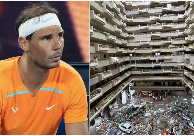 Rafael Nadal Hurricane Otis