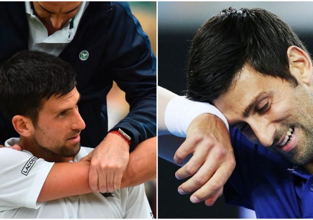 Novak Djokovic elbow concerns