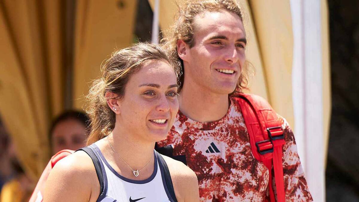 Paula Badosa and Stefanos Tsitsipas