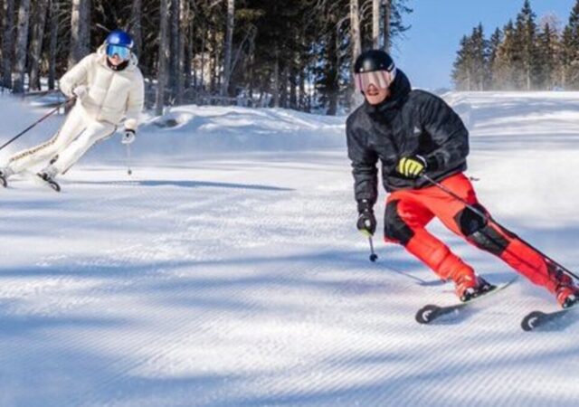 Jannik Sinner Skiing