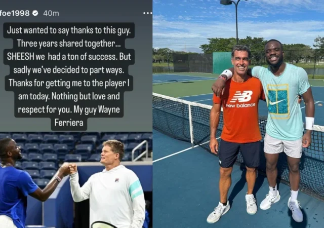 Frances Tiafoe coach announcement