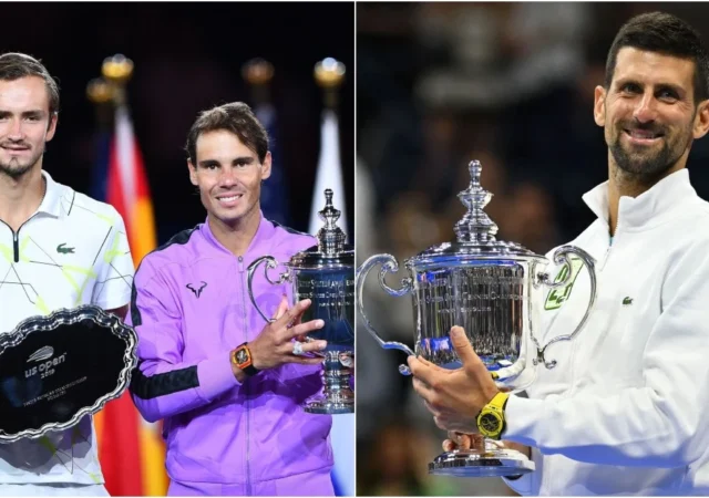 Novak Djokovic Rafael Nadal Daniil Medvedev