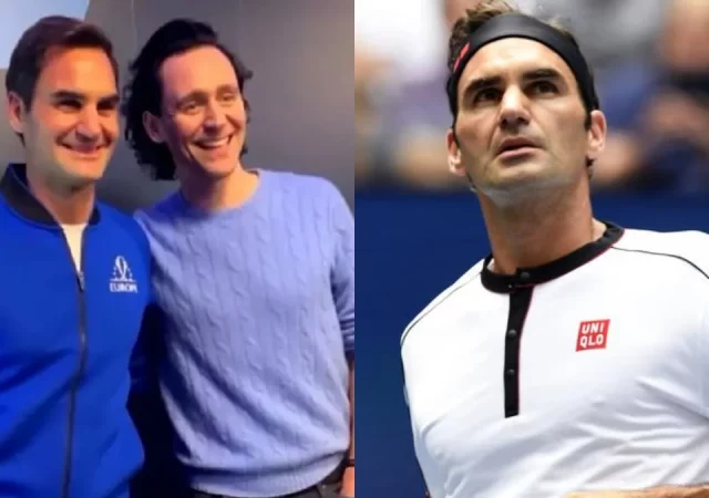 Roger Federer Tom Hiddleston