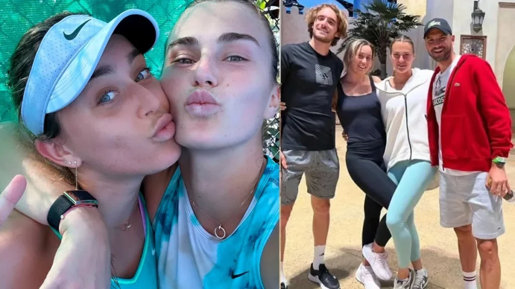 Paula Badosa Stefanos Tsitsipas Aryna Sabalenka