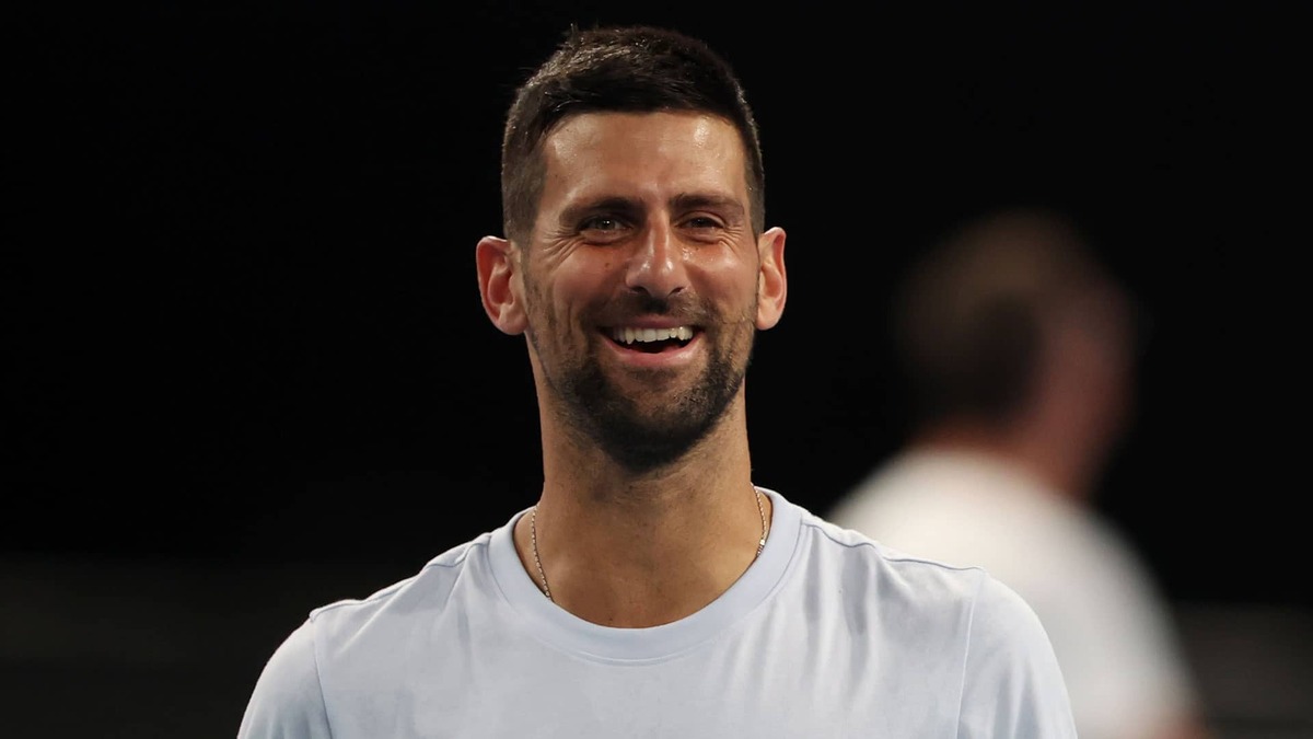 Novak Smiling