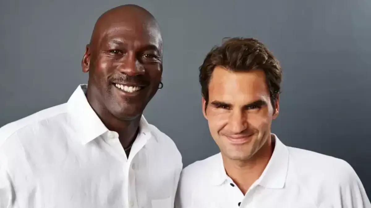 Michael Jordan and Roger Federer